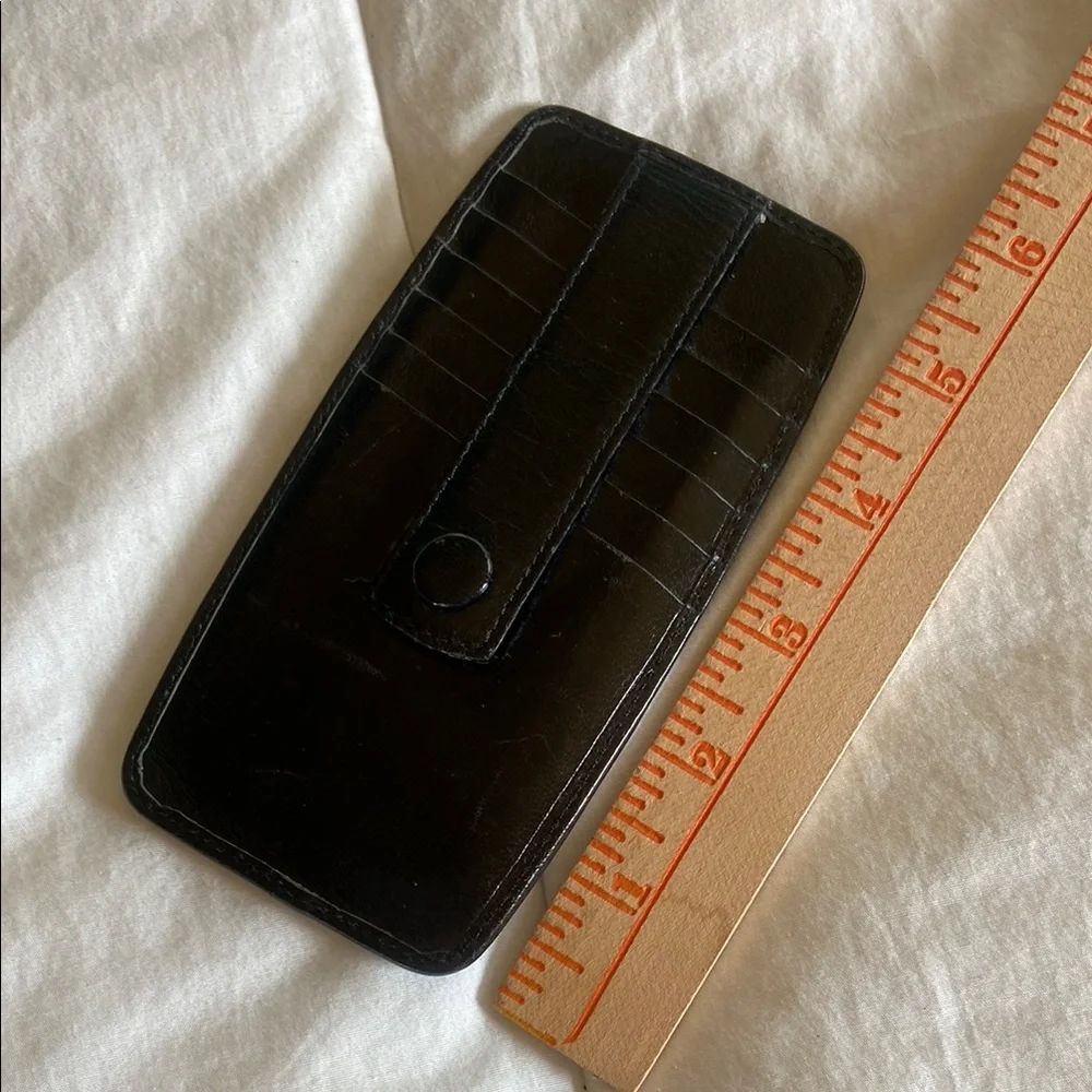 Elegant Black Card Holder